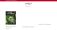 Desktop Screenshot of media.landlust.de